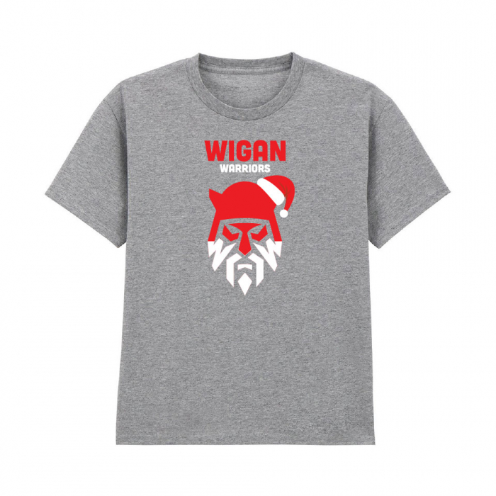 CHRISTMAS WARRIOR YOUTH TEE GREY