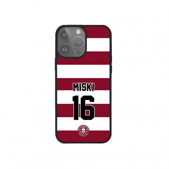 ABBAS MISKI STRIPED IPHONE CASE  