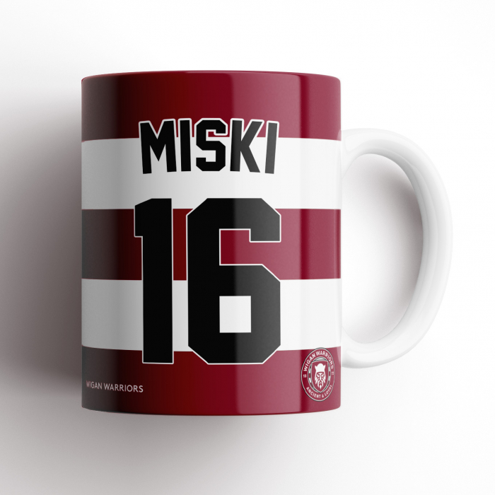 ABBAS MISKI STRIPED MUG 