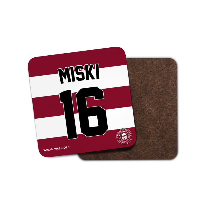 ABBAS MISKI STRIPED COASTER 