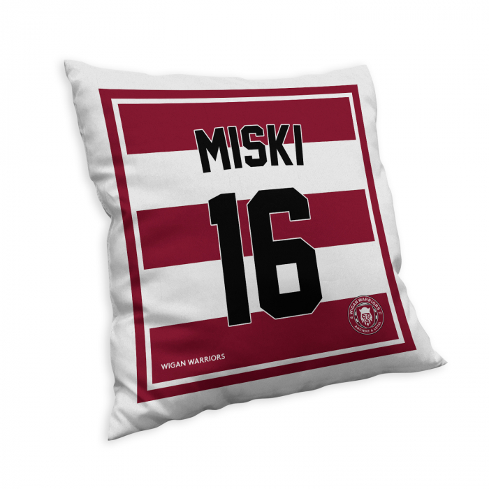 ABBAS MISKI STRIPED CUSHION
