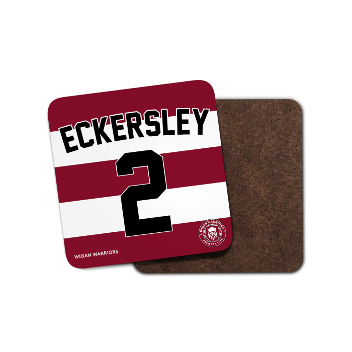 ZACH ECKERSLEY STRIPED COASTER