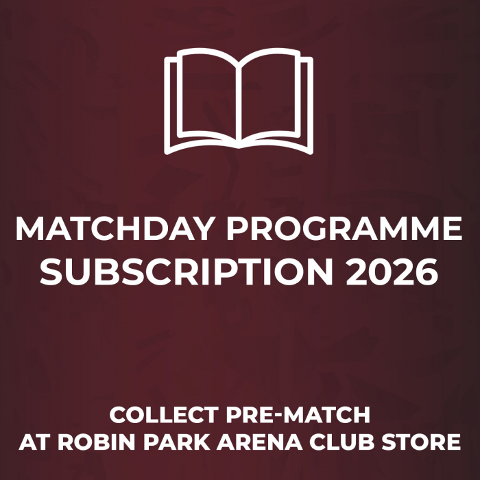 2026 PROGRAMME SUBSCRIPTION - COLLECTION
