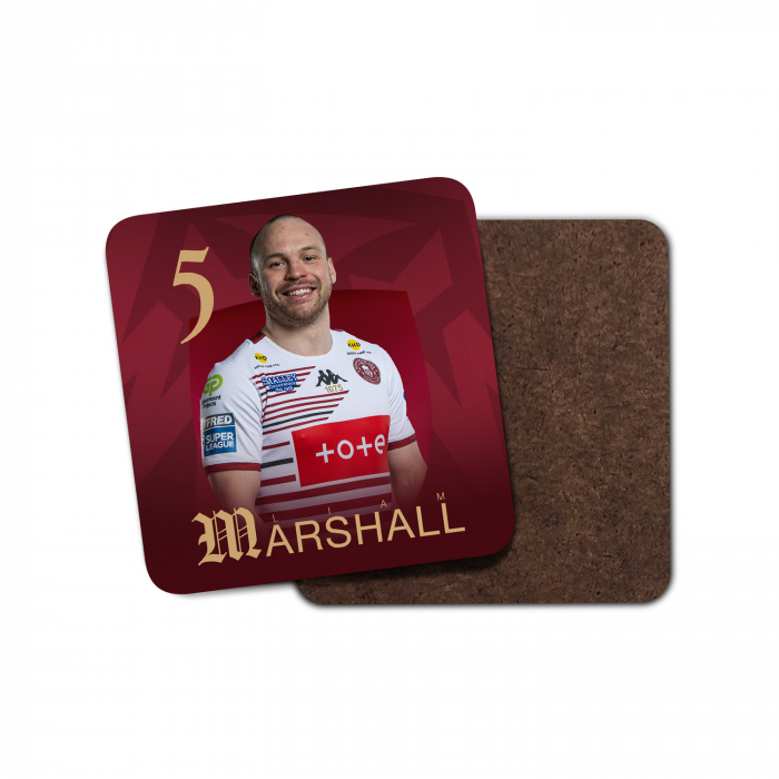 LIAM MARSHALL HEADSHOT COASTER