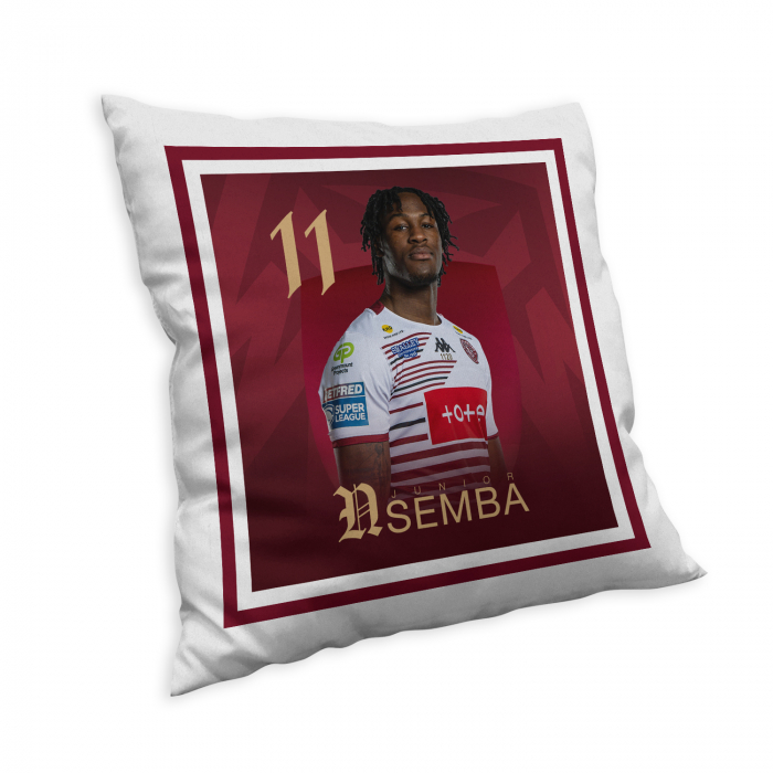 JUNIOR NSEMBA HEADSHOT CUSHION
